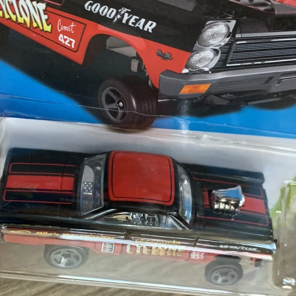 Hot Wheels Car 1965 Mercury Comet Cyclone 60s 1960s Gasser Hotwheels New Diecast